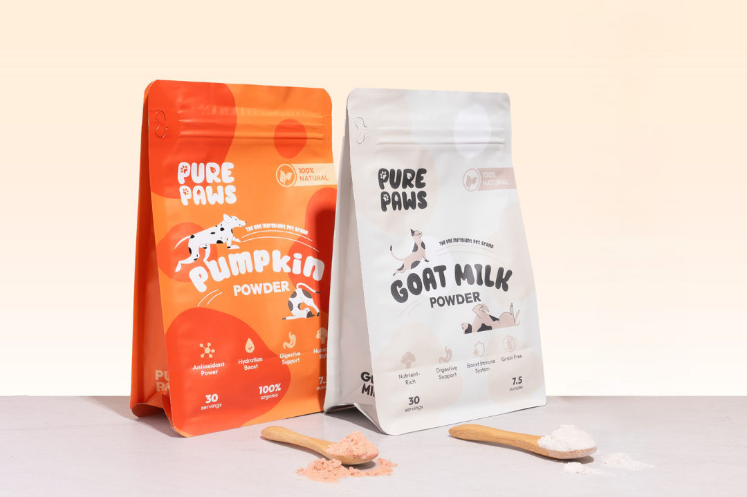 Hydrate & Heal Bundle: Goat Milk and Pumpkin Powder - Pure Paws